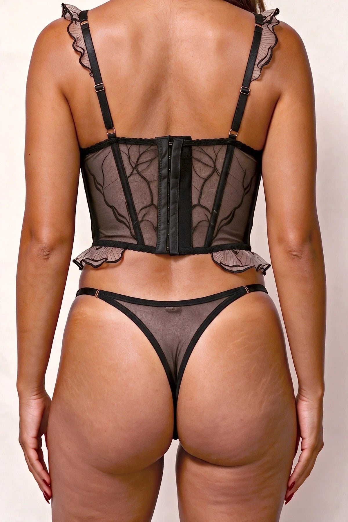 Ensemble lingerie deux pièces - FEUILYNE Noir - NAKED Underwear FR